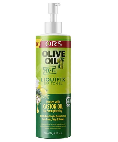 ORS OLIVE OIL FIX IT LIQUIFIX SPRITZ GEL INFUSÉ AVEC CAST