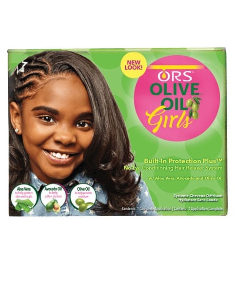 ORS OLIVE OIL GIRLS NO LYE CONDITIONING RELAXER SYSTEM 