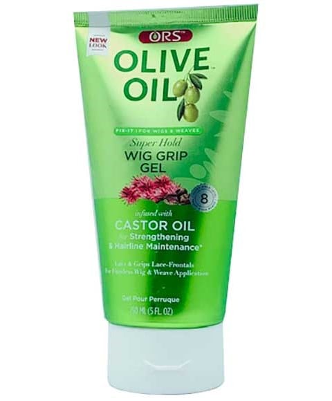 ORS OLIVE OIL GRIP GEL ULTRA HOLD INFUSÉ AVEC DE L'HUILE DE RICIN