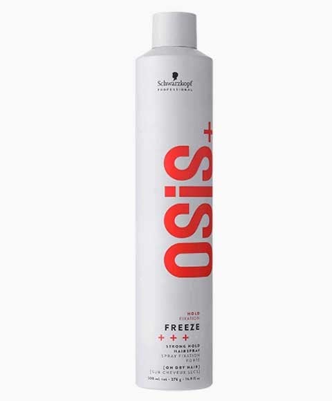 OSIS PLUS HOLD FIXATION FREEZE LAQUE À TENUE FORTE 