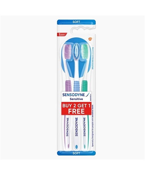 PACK ÉCONOMIQUE DE BROSSE À DENTS SENSODYNE SENSITIVE