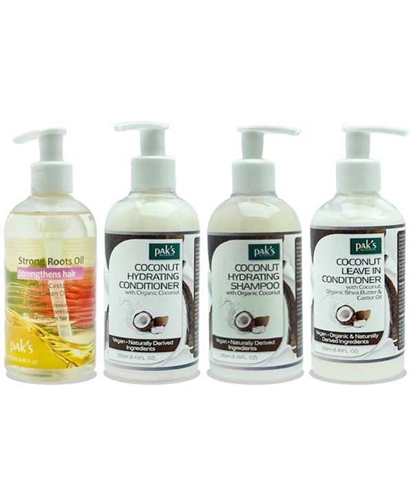 PAKS ENSEMBLE DE RENFORCEMENT DES CHEVEUX 