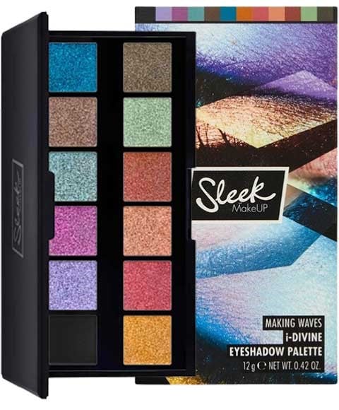 PALETTE DE FARDS À PAUPIÈRES SLEEK MAKE UP FAISANT DES VAGUES 