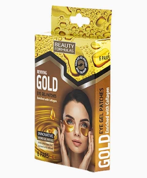 PATCHS DE GEL POUR LES YEUX REVIVANTS D'OR 