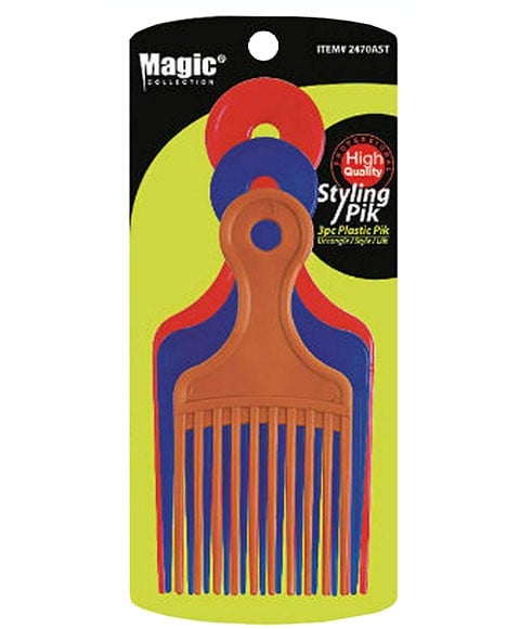 PEIGNE À PIK EN PLASTIQUE MAGIC COLLECTION 2470AST 