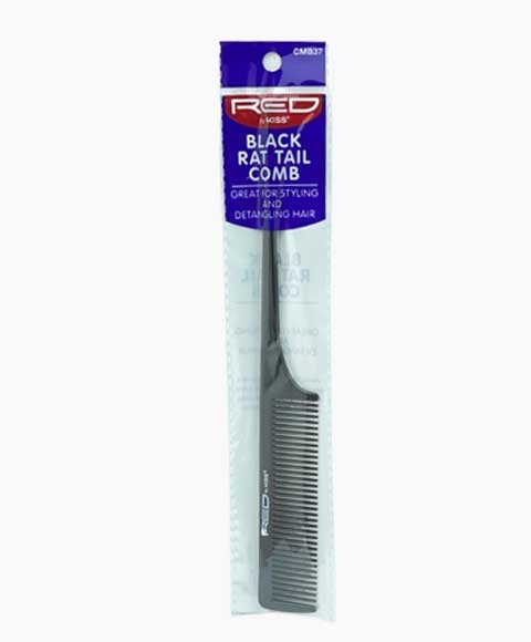PEIGNE À QUEUE DE RAT NOIR CMB37 