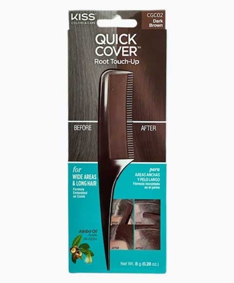 PEIGNE DE RETOUCHE POUR CHEVEUX GRIS À COUVERTURE RAPIDE CGC02 