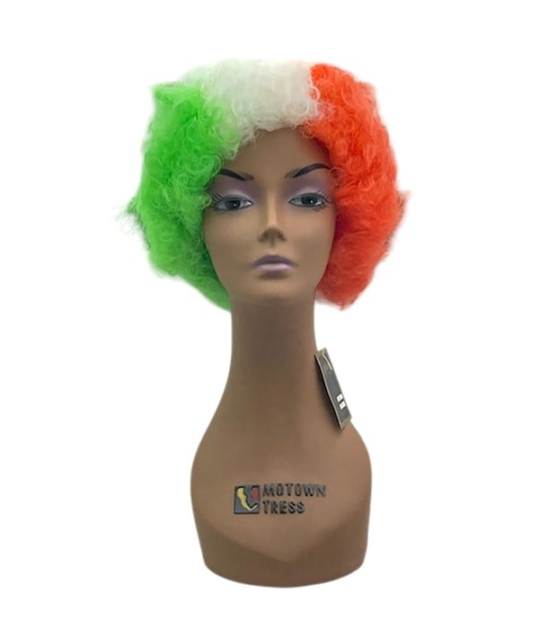 PERRUQUE AFRO DE FÊTE DE COSTUME D'HALLOWEEN 388A IRLANDAIS 