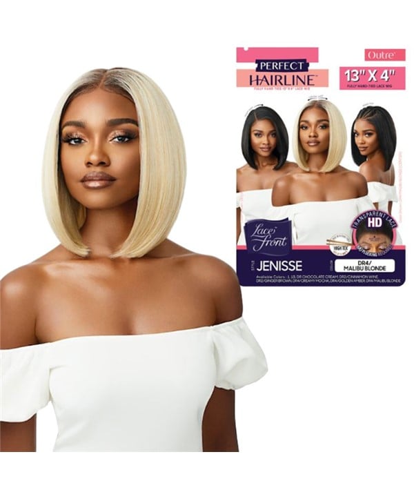 Perruque avant en dentelle synthétique JENISSE à ligne de cheveux parfaite 