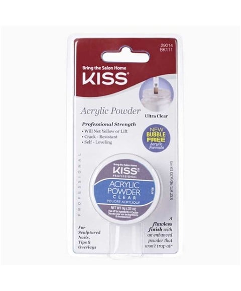 POUDRE ACRYLIQUE KISS ULTRA CLAIRE BK111 