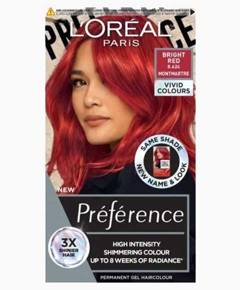 PRÉFÉRENCE COULEUR PERMANENTE DE CHEVEUX EN GEL HAUTE INTENSITÉ BRILLANT