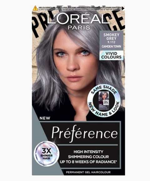 PRÉFÉRENCE COULEUR PERMANENTE EN GEL HAUTE INTENSITÉ SMOKEY