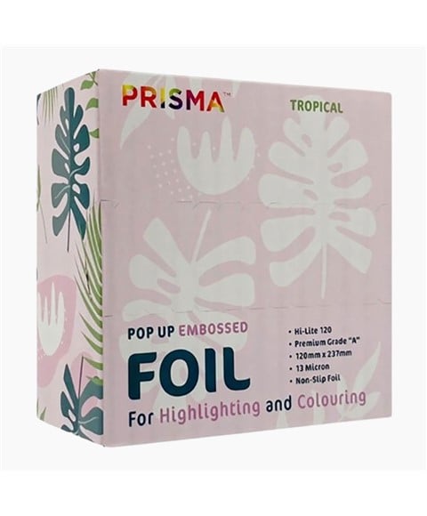 PRISMA TROPICAL POP UP FEUILLE GAUFRÉE 