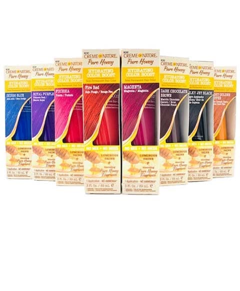 PURE HONEY HYDRATING COLOR BOOST SEMI PERMANENT HAIR COLOR