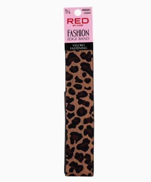 RED BY KISS FASHION EDGE BAND LEOPARD HWG61 