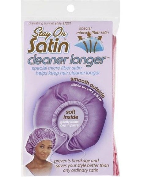 RESTEZ SUR SATIN CLEANER PLUS LONG BONNET À CORDON 97221