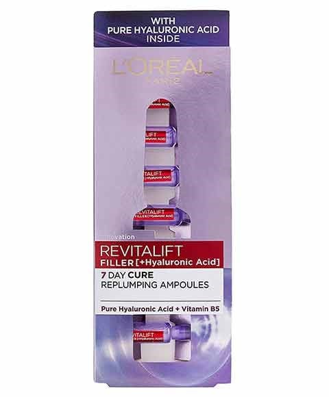 REVITALIFT FILLER 7 DAY CURE AMPOULES REPLUMPANTES 