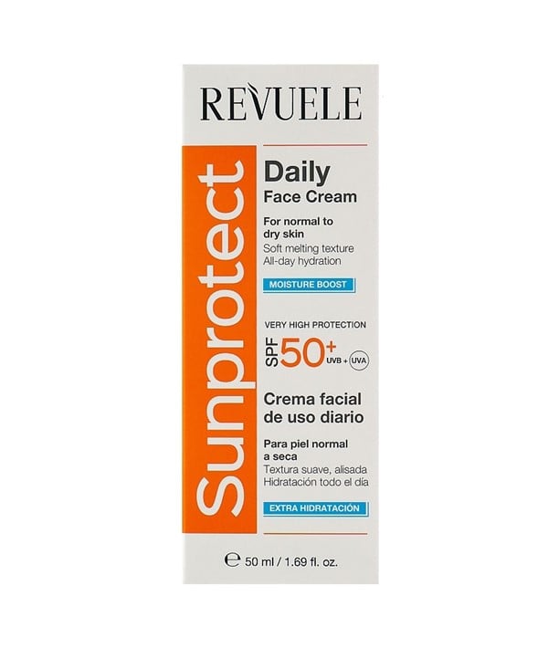 REVUELE SUN PROTECT SPF 50 PLUS CRÈME QUOTIDIENNE POUR LE VISAGE