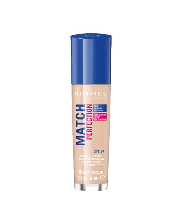 RIMMEL MATCH PERFECTION SPF20 FOND DE TEINT 200 BEIGE DOUX 