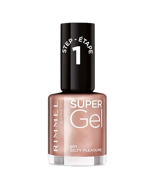 RIMMEL SUPER GEL NAIL ÉTAPE 1 VERNIS 071 GILTY PLAISURE 