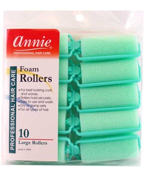 ROULEAUX EN MOUSSE ANNIE VERT 
