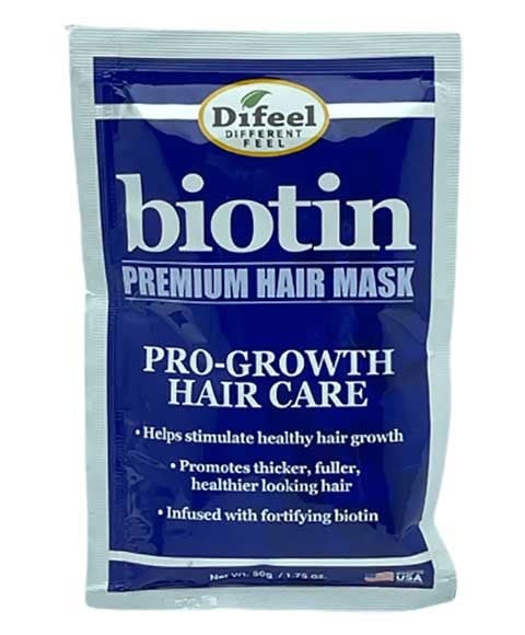 Sachet de masque capillaire à la biotine DIFEEL BIOTIN PRO CROISSANCE