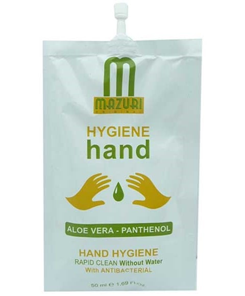 SACHET DÉSINFECTANT ANTIBACTÉRIEN POUR LES MAINS HYGIÈNE 