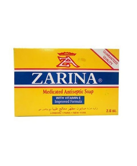 SAVON ANTISEPTIQUE MÉDICAMENT ZARINA À LA VITAMINE E 