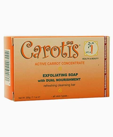 SAVON EXFOLIANT CAROTIS À DOUBLE NOURRITURE 