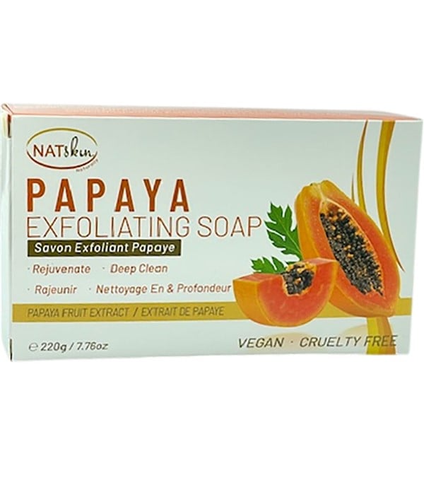 SAVON EXFOLIANT NAT SKIN PAPAYA 