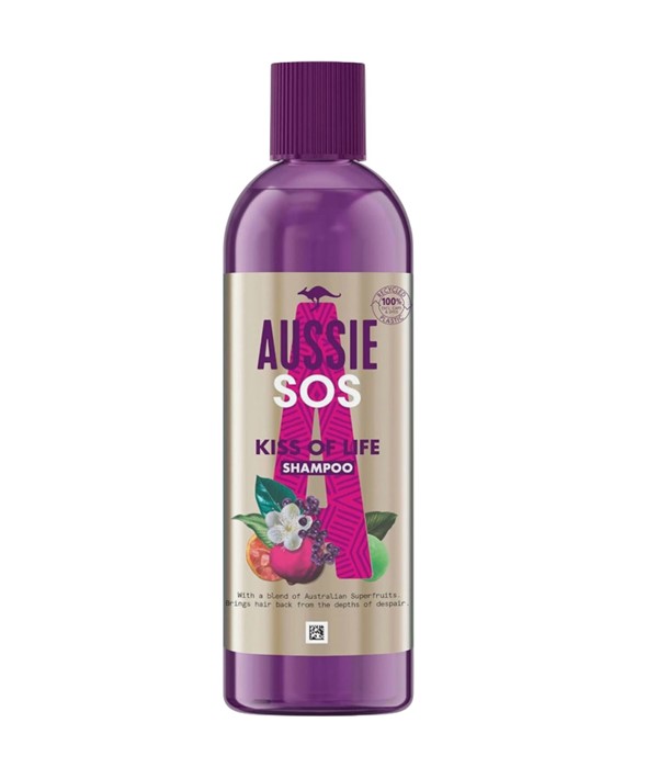 SHAMPOOING AUSSIE SOS KISS OF LIFE 