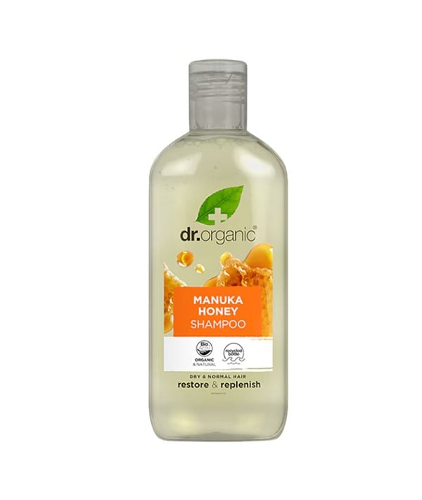 SHAMPOOING BIOLOGIQUE POUR RESTAURER ET RÉPARER LE MIEL DE MANUKA 