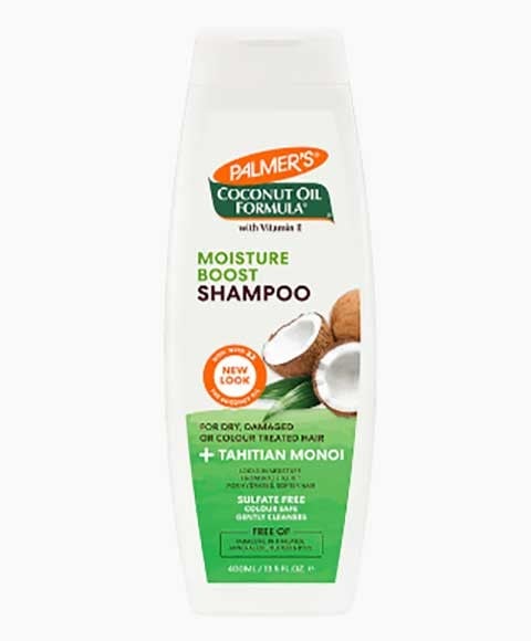 SHAMPOOING BOOST D'HUMIDITÉ À LA FORMULE À L'HUILE DE COCO 