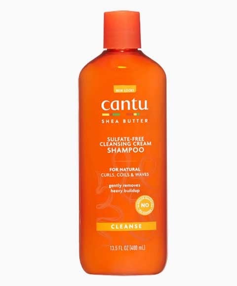 SHAMPOOING CRÈME NETTOYANTE AU BEURRE DE KARITÉ CANTU 