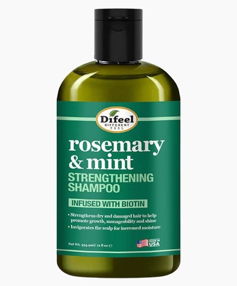 SHAMPOOING DIFEEL AU ROMARIN ET À LA MENTHE INFUSÉ À LA BIOTINE 