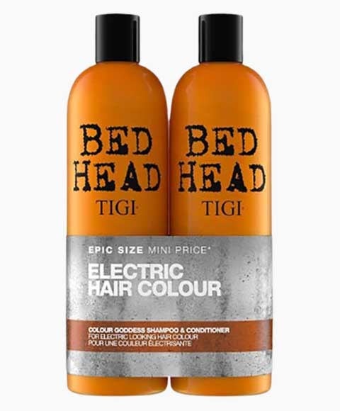 SHAMPOOING ET REVITALISANT BED HEAD COLOR GODDESS 