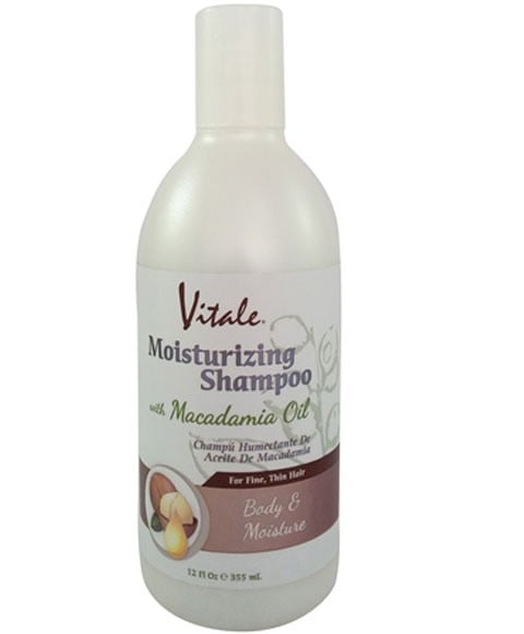 SHAMPOOING HYDRATANT VITALE À L'HUILE DE MACADAMIA 