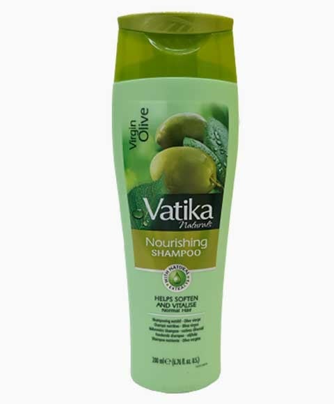 SHAMPOOING NOURRISSANT À L'OLIVE VIERGE VATIKA NATURALS 