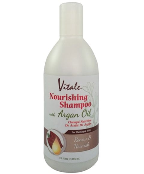 SHAMPOOING NOURRISSANT VITALE À L'HUILE D'ARGAN 