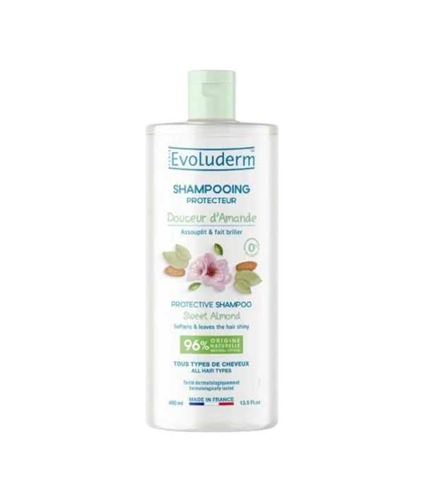 SHAMPOOING PROTECTEUR AMANDES DOUCES EVOLUDERM 