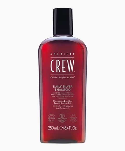 SHAMPOOING QUOTIDIEN À L'ARGENT AMERICAN CREW 