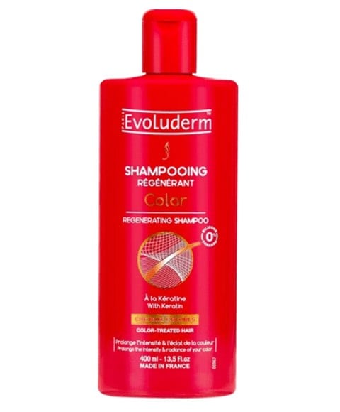 SHAMPOOING RÉGÉNÉRANT COULEUR À LA KÉRATINE 