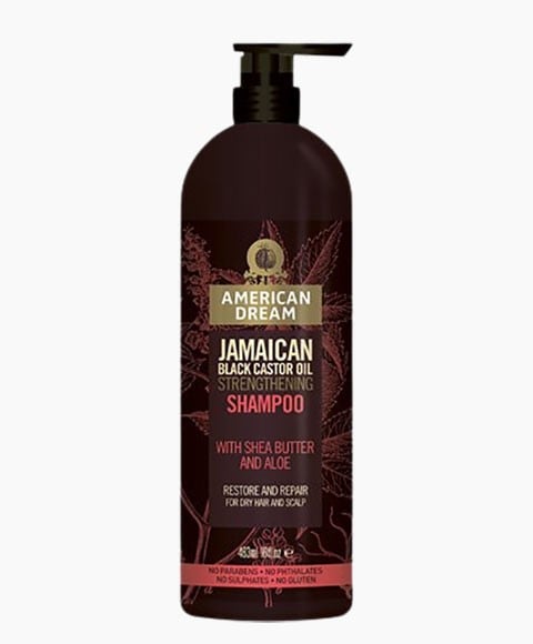 SHAMPOOING RENFORCANT À L'HUILE DE RICIN NOIR JAMAÏCAIN 