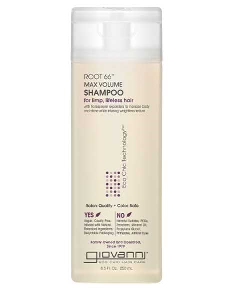 SHAMPOOING ROOT 66 MAX VOLUME 