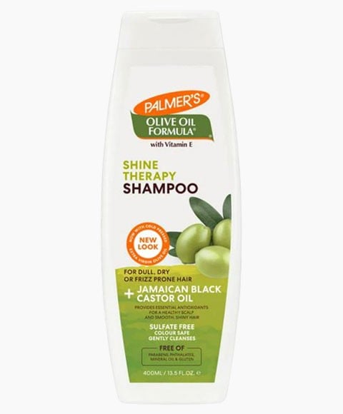SHAMPOOING SHINE THERAPY PLUS HUILE DE RICIN NOIRE JAMAÏCAINE 