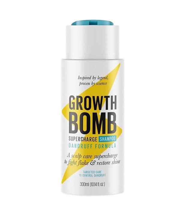 SHAMPOOING SUPERCHARGE FORMULE PELLICULAIRE GROWTH BOMB 