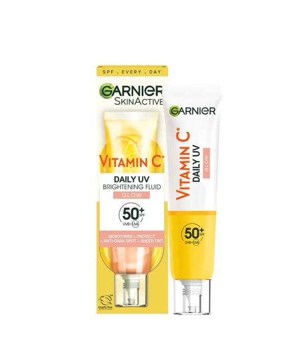 SKIN ACTIVE VITAMINE C FLUIDE ÉCLAIRCISSANT UV QUOTIDIEN GLOW 50 S