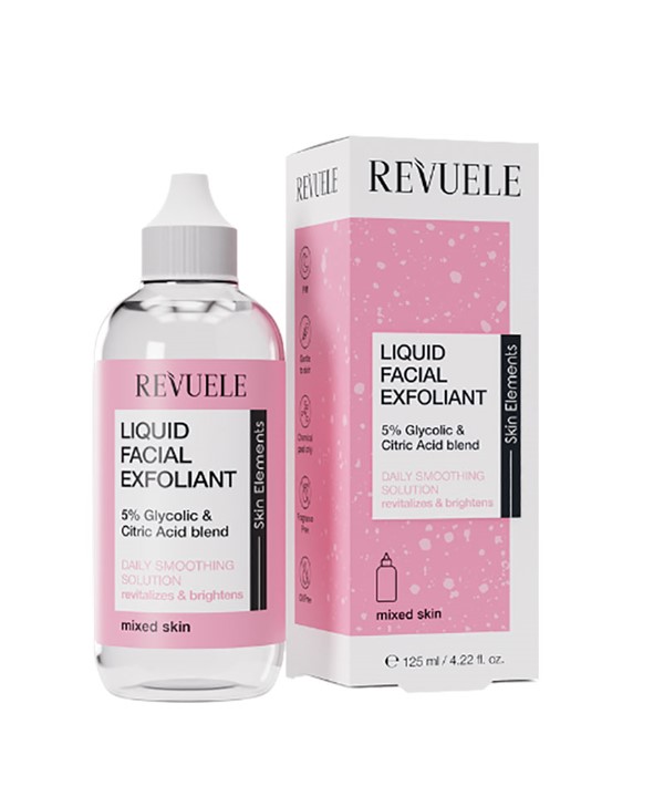SKIN ELEMENTS EXFOLIANT POUR LE VISAGE LIQUIDE GLYCOLIQUE À 5 POUR CENT 