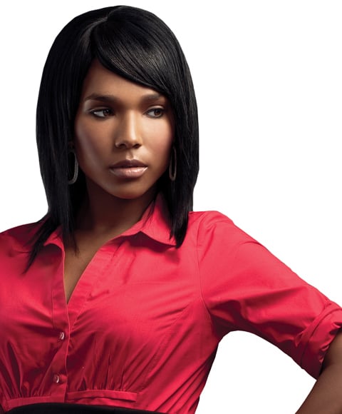 SLEEK PLATINUM HUMAN HAIR WIG WIG FASHION 