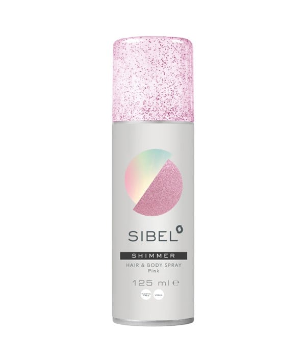 SPRAY CHEVEUX ET CORPS SIBEL SHIMMER ROSE 